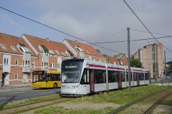 Variobahn der Stadtbahn Aarhus mit Solaris Urbino Stadtbus