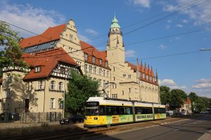 Straßenbahn Berlin GT6N in Köpenick