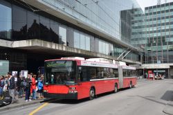 Obus Bern Trolleybus am Bahnhof Bern